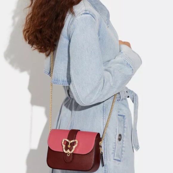 Coach Gemma Crossbody In Colorblock Leather - Picture 3 of 3